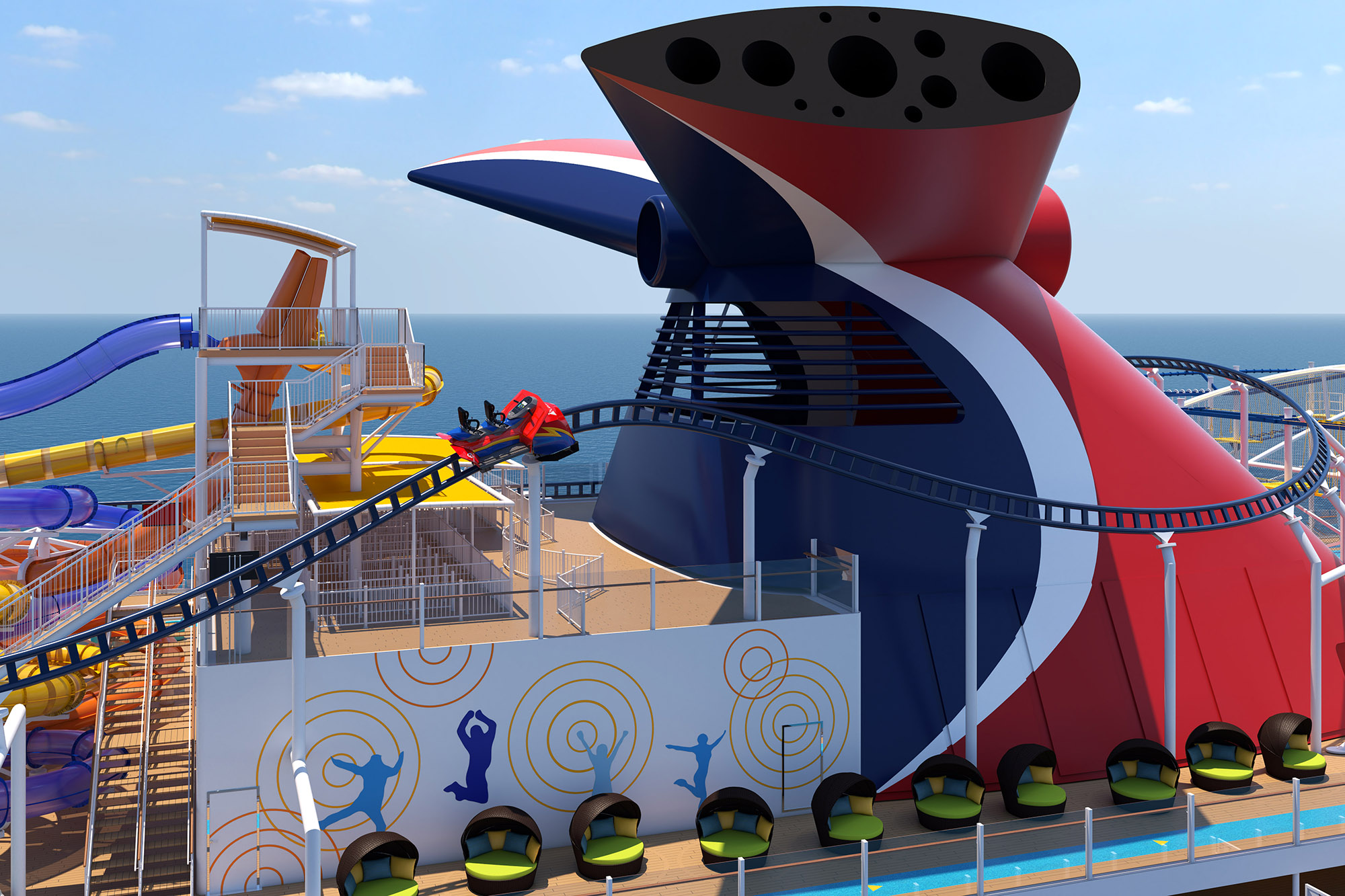 Carnival is a vibrant choice for family-friendly cruises
