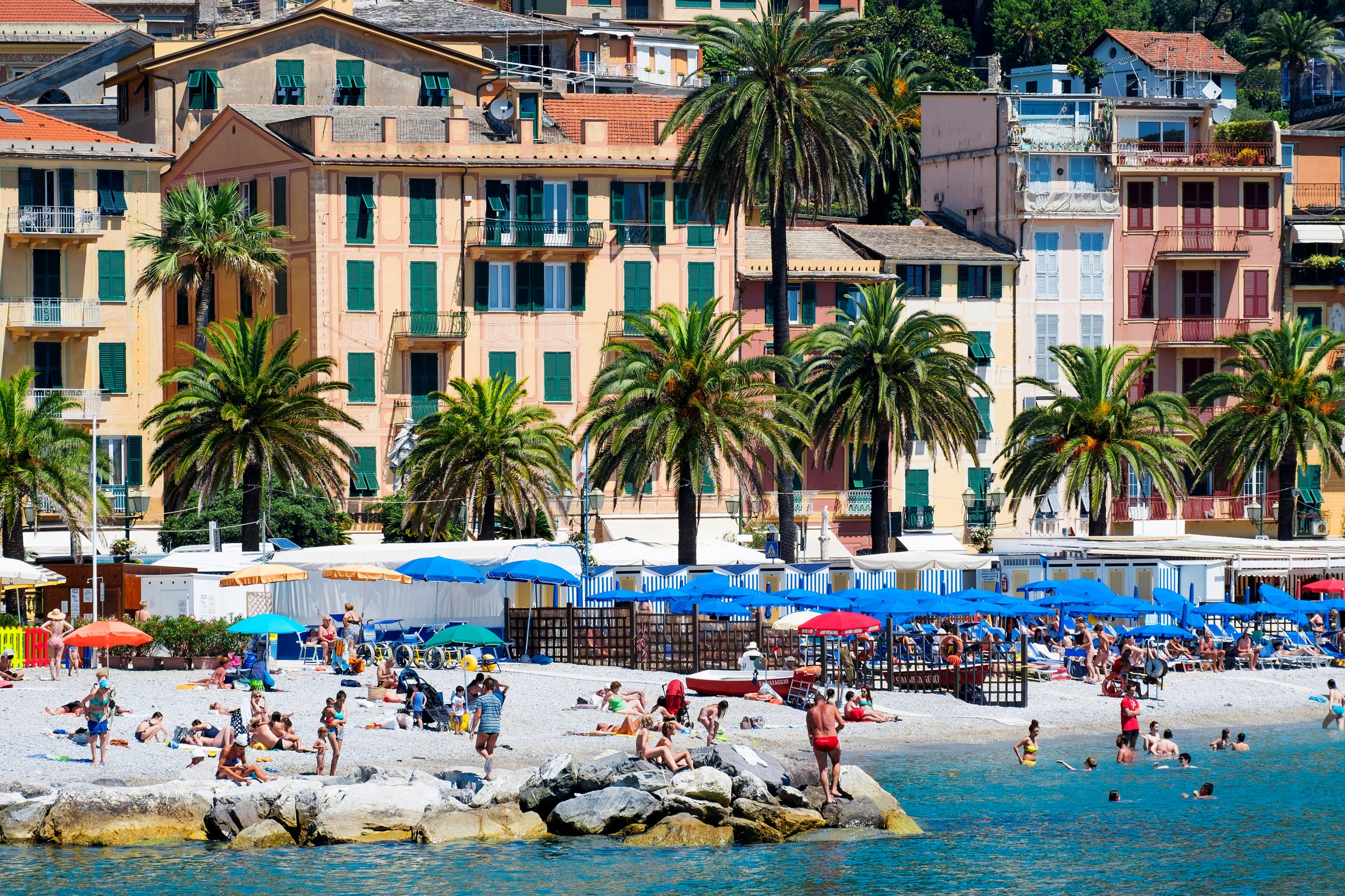 Santa Margherita in Liguria, a beautiful beach destination