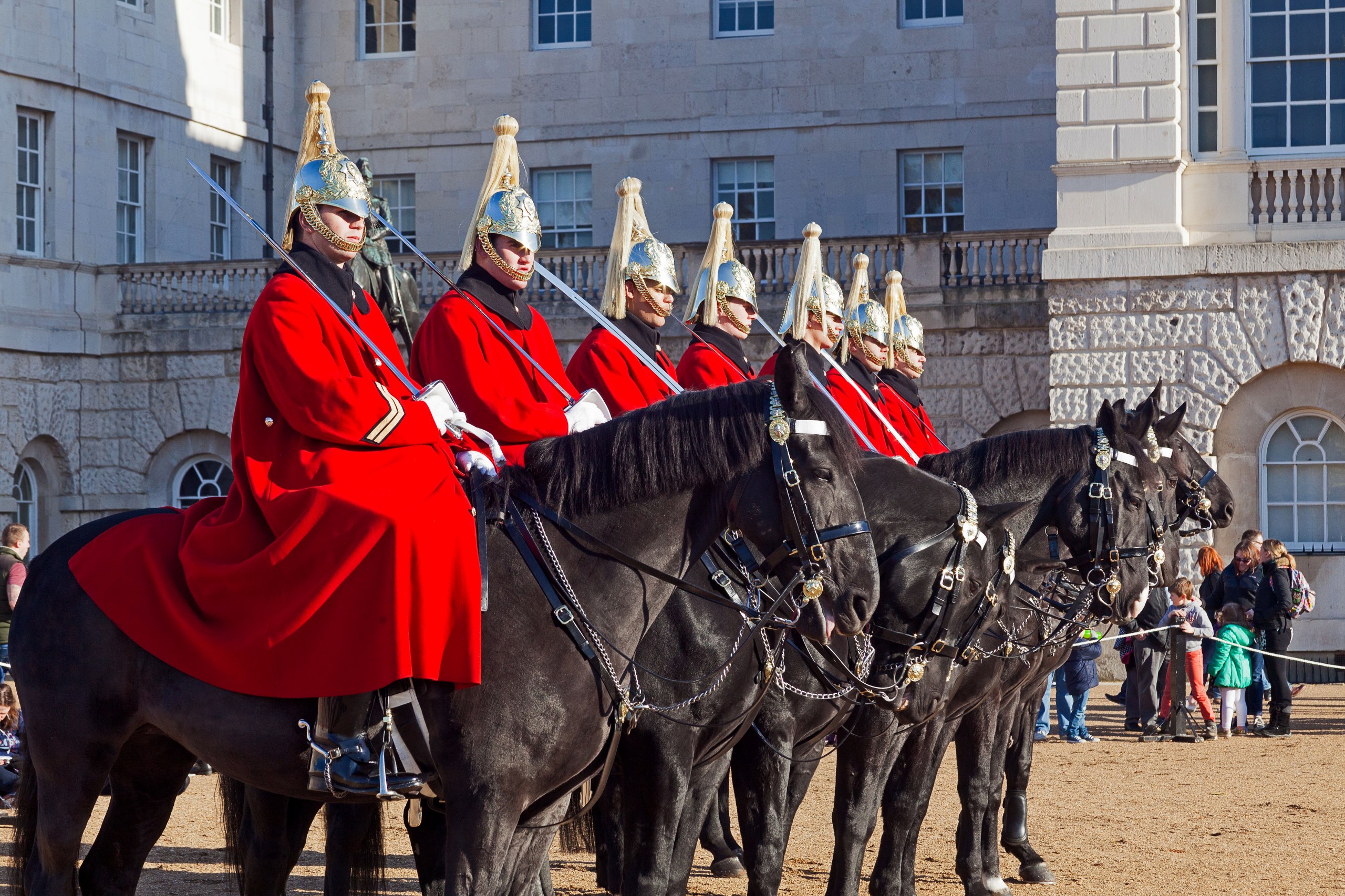 The Changing of the Guard ceremony, a must-see in London