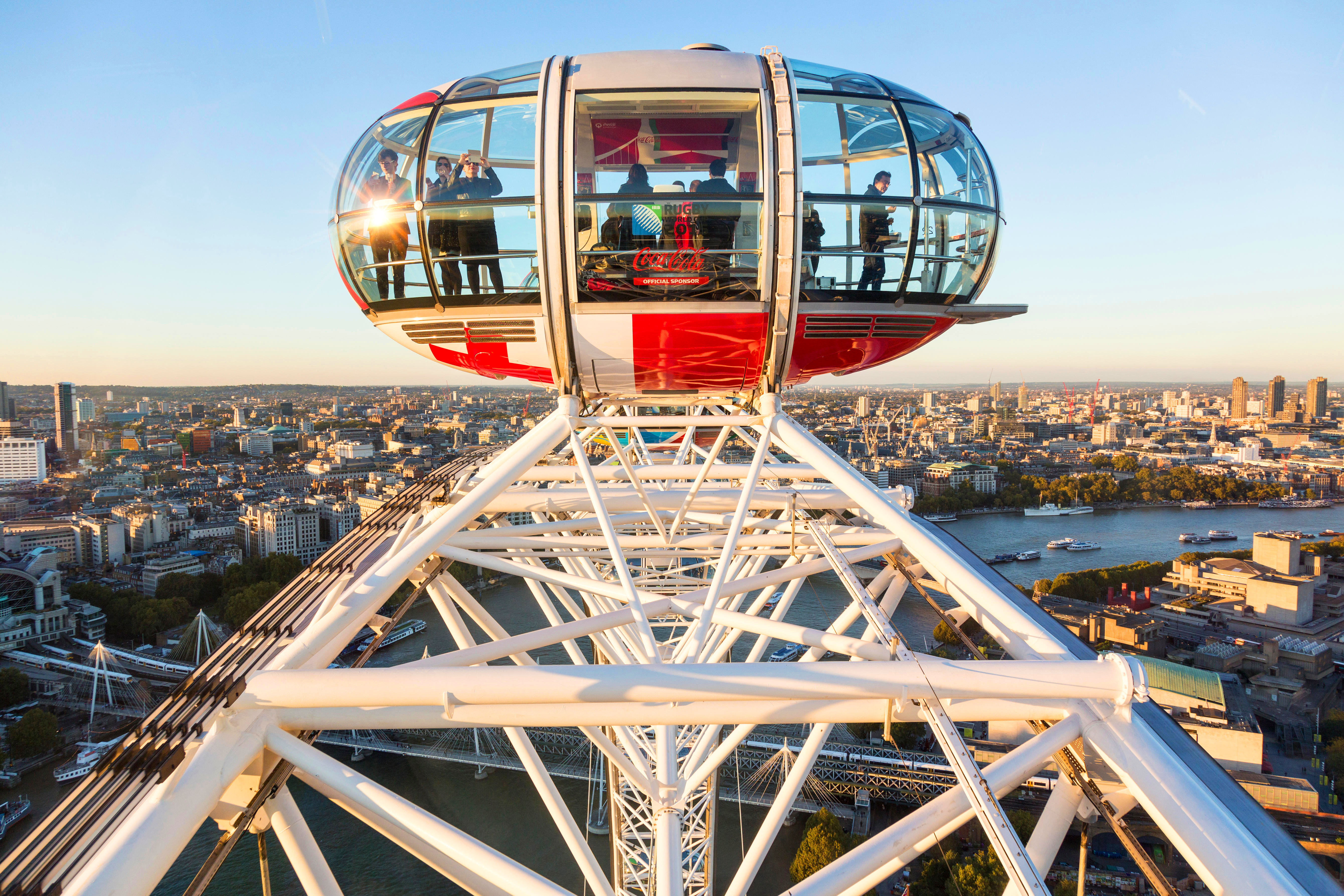 The London Eye - offering breathtaking views of the city