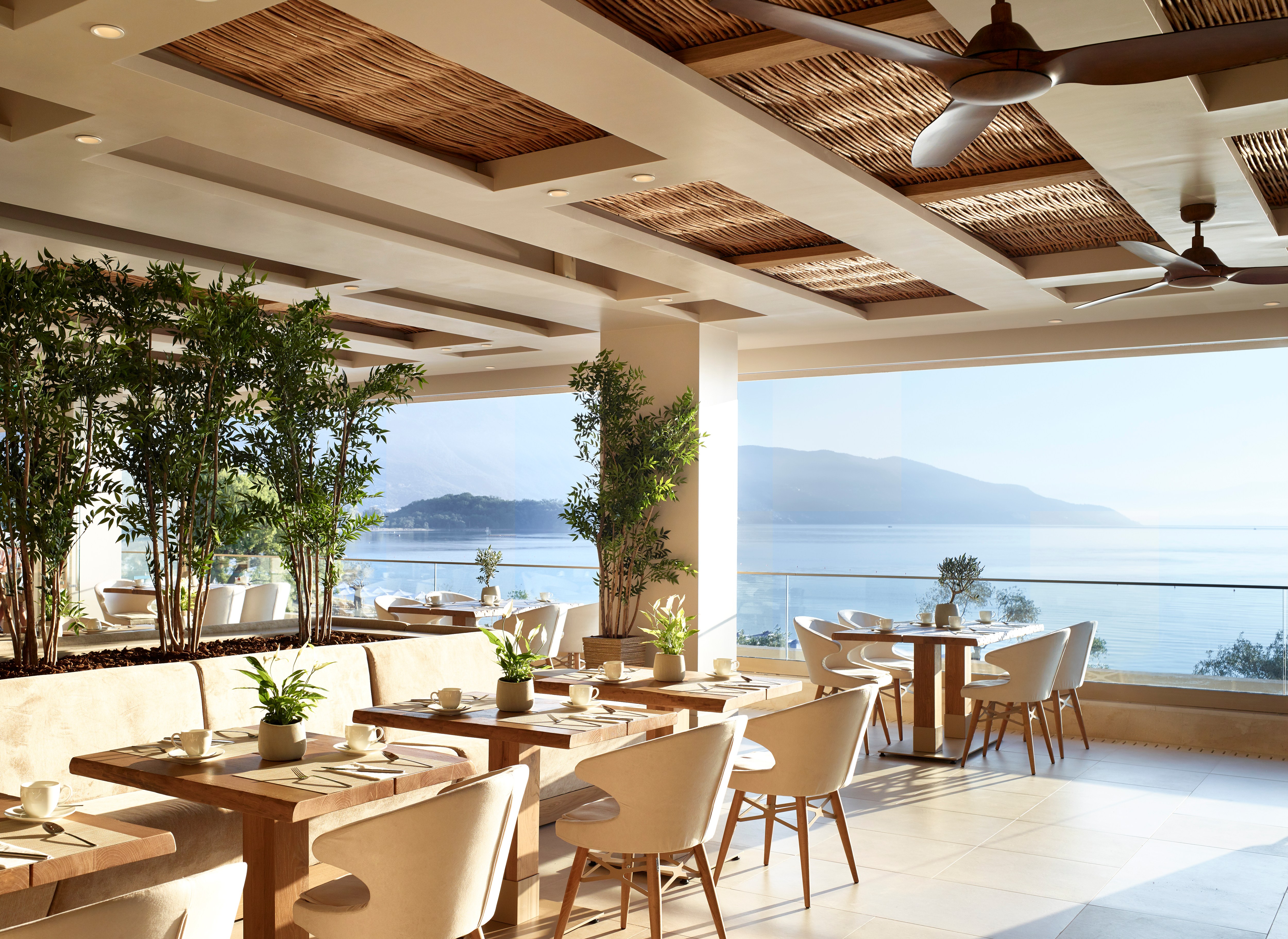 The Flavour restaurant at Ikos Dassia hotel in Corfu